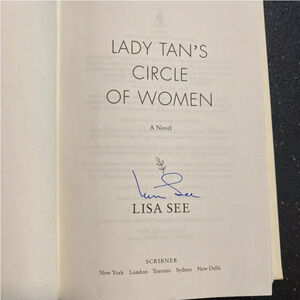 Lady Tan's Circle Of Women by Lisa See SIGNED  (2023, Hardcover) No cover